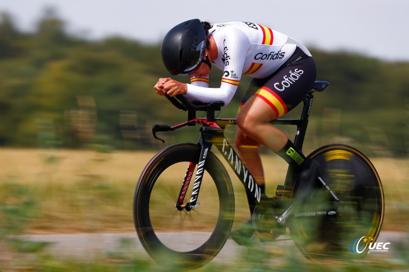 European Championships Munich 2022 - 2022 UEC Road Elite European Championships - Women's ITT - 17/08/2022 - Ziortza Isasi (ESP) - photo Luca Bettini/UEC/SprintCyclingAgency?2022